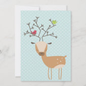 鳥付き鹿 (裏面)