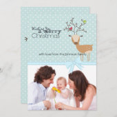 鳥付き鹿 (正面/裏面)