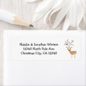 鳥付き鹿 ラベル (インサイチュ)