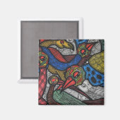 鳥会議 マグネット (正面/裏面)