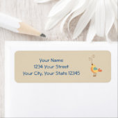 鳥住所 シール (インサイチュ)