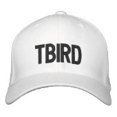 鳥刺しゅう 刺繍入りキャップ (正面)