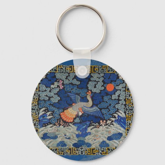 鳥刺し刺中国のしゅう作品 キーホルダー (正面)