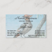 鳥勉強byジョージ・エドワーズ（1694年～1773年） 名刺 (正面)