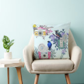 鳥化粧枕 クッション (椅子)