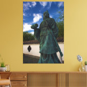鳥取県湯梨浜市の日津像 キャンバスプリント (インサイチュ (リビング))