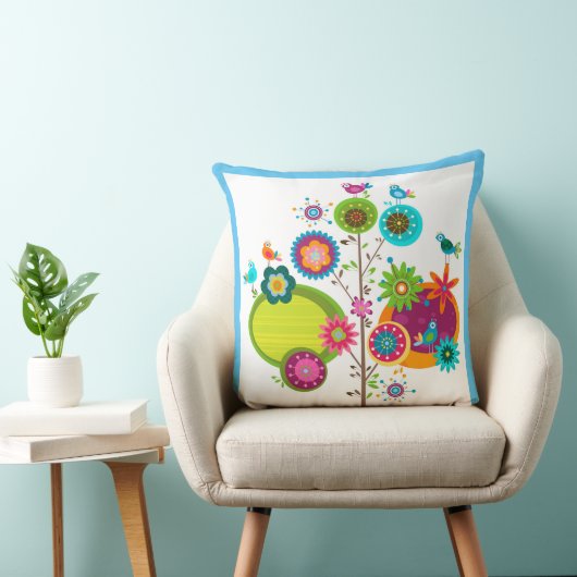 鳥天国 クッション (椅子)