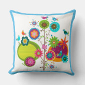 鳥天国 クッション (正面)