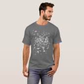 鳥好きにはたまらない鳥のデザイン Tシャツ (正面フル)