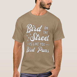 鳥好きのためのバードウォッチング 鳥好き 鳥語 鳥見 Tシャツ