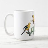 鳥好きマグカップ コーヒーマグカップ (左)