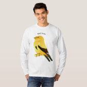 鳥好き Tシャツ (正面フル)