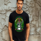 鳥対毛皮：羽のような対照表 Tシャツ