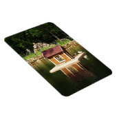 鳥小屋のある池 マグネット (右側)