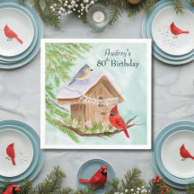 鳥小屋の鳥たち お誕生日おめでとう 80歳