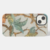 鳥小屋コラージュ I iPhoneケース (裏面横)