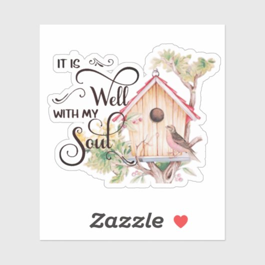 鳥居が立つ シール (シート)