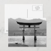 鳥居と鹿 ポストカード (正面/裏面)