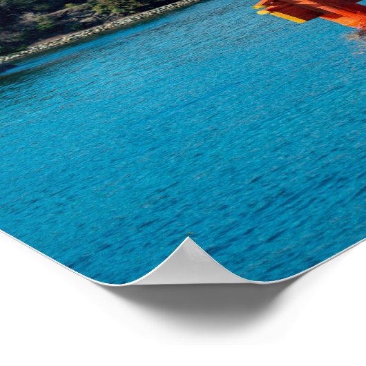 鳥居日本の風景勝 ポスター (角)