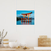 鳥居日本の風景勝 ポスター (キッチン)