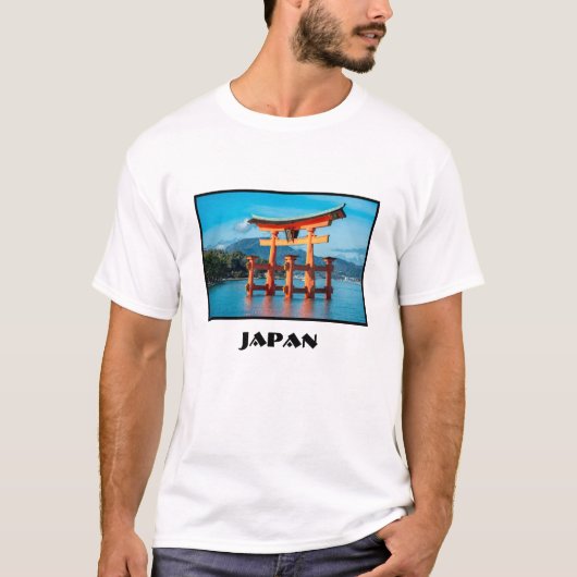 鳥居日本の風景勝 Tシャツ (正面)