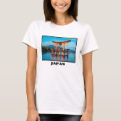 鳥居日本の風景勝 Tシャツ (正面)