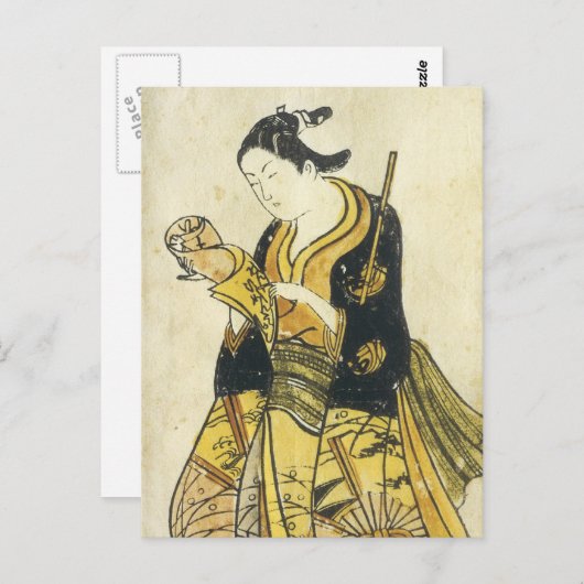 鳥居派 ポストカード (正面/裏面)