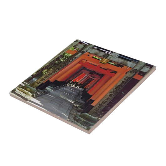 鳥居 – 京都、日本、アジア タイル (側面)