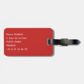 鳥居 – 京都、日本、アジア ラゲッジタグ (裏面横)