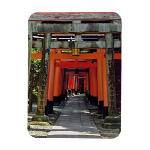 鳥居 - 京都、日本、東アジア マグネット
