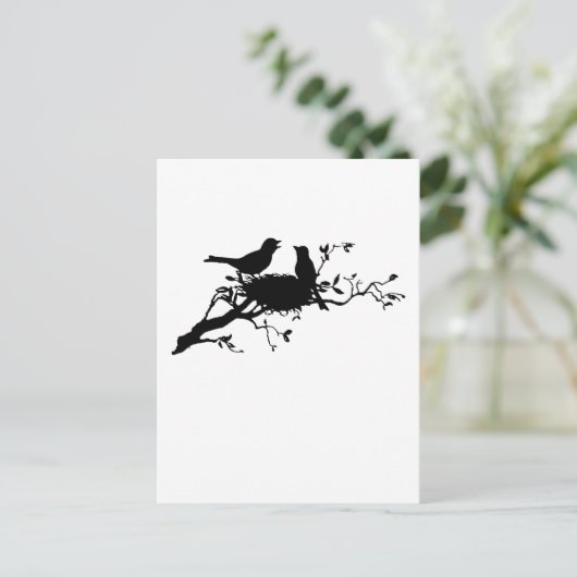 鳥巣 ポストカード (スタンド正面)