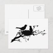 鳥巣 ポストカード (正面/裏面)