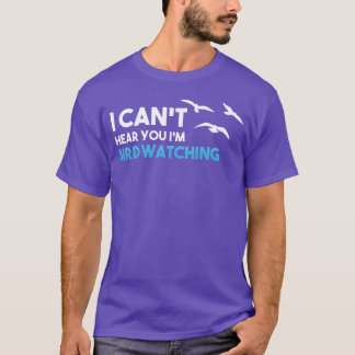 鳥愛好家バードウォッチャーの友人 Tシャツ
