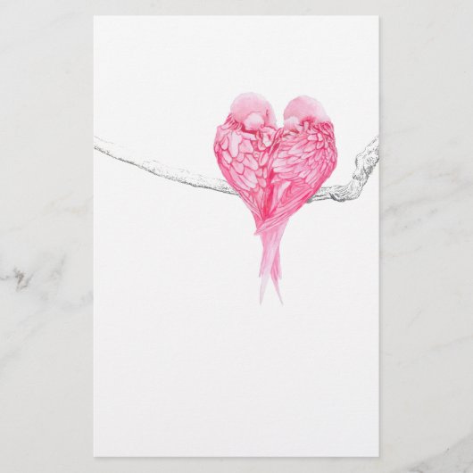 鳥愛 便箋 (正面)