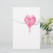 鳥愛 便箋 (スタンド正面)