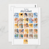 鳥文字 ポストカード (正面/裏面)