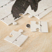 鳥日本ののスケッチ ジグソーパズル (側面)