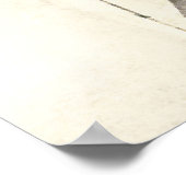 鳥日本ののスケッチ ポスター (角)