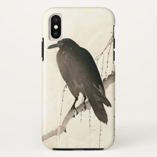 鳥日本ののスケッチ Case-Mate iPhoneケース (裏面)