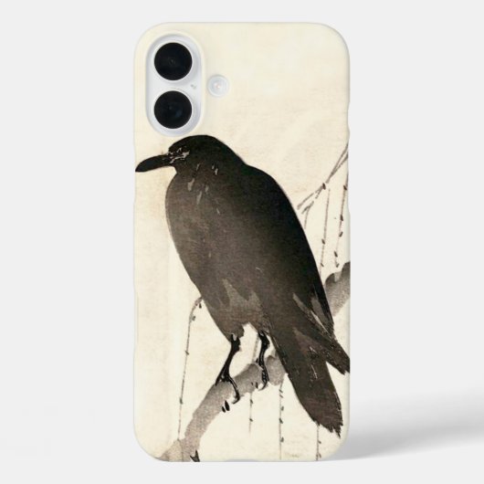 鳥日本ののスケッチ Case-Mate iPhoneケース (裏面)
