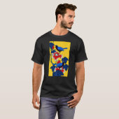 鳥日本のの花の木桜花 Tシャツ (正面フル)