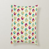 鳥模様 アクセントクッション (裏面(縦))