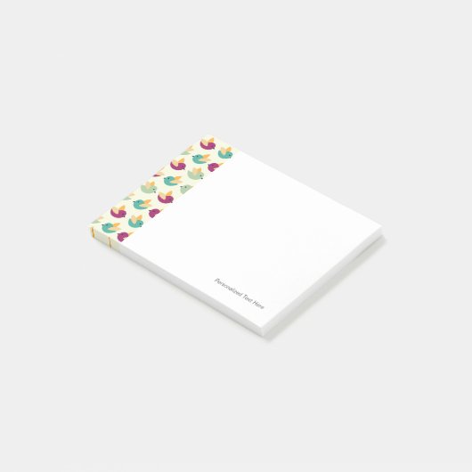 鳥模様 ポストイット (アングル)