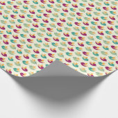 鳥模様 ラッピングペーパー (角)