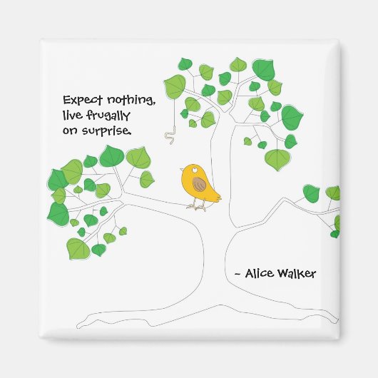 鳥樹磁石 マグネット (正面)