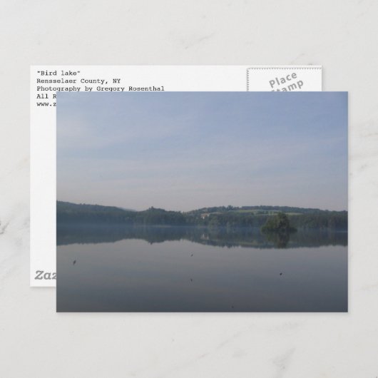 鳥湖 ポストカード (正面/裏面)