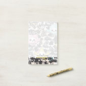 鳥熱狂するのパターン ポストイット (デスク上)