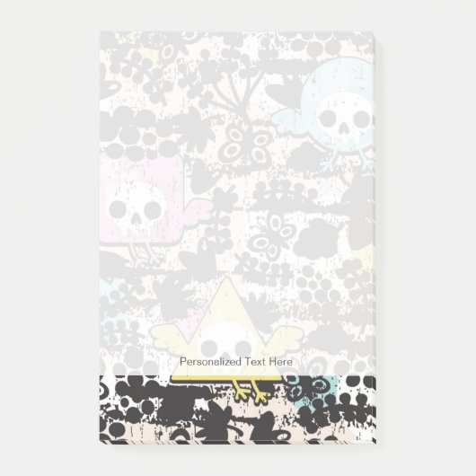 鳥熱狂するのパターン ポストイット (正面)