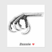 鳥爪 シール (シート)