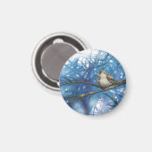 鳥状の鳥 マグネット (正面/裏面)